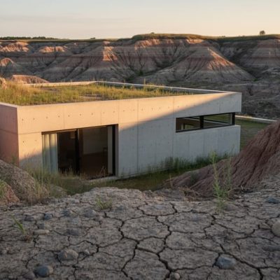 How Badlands Houses Transform Ontario’s Harshest Terrain Into Architectural Masterpieces